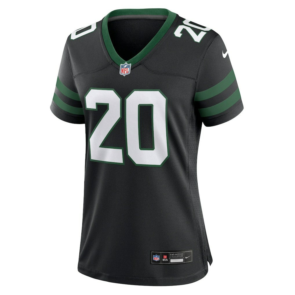 Breece Hall New York Jets Women's Alternate Game Jersey - Legacy Black Jerseys