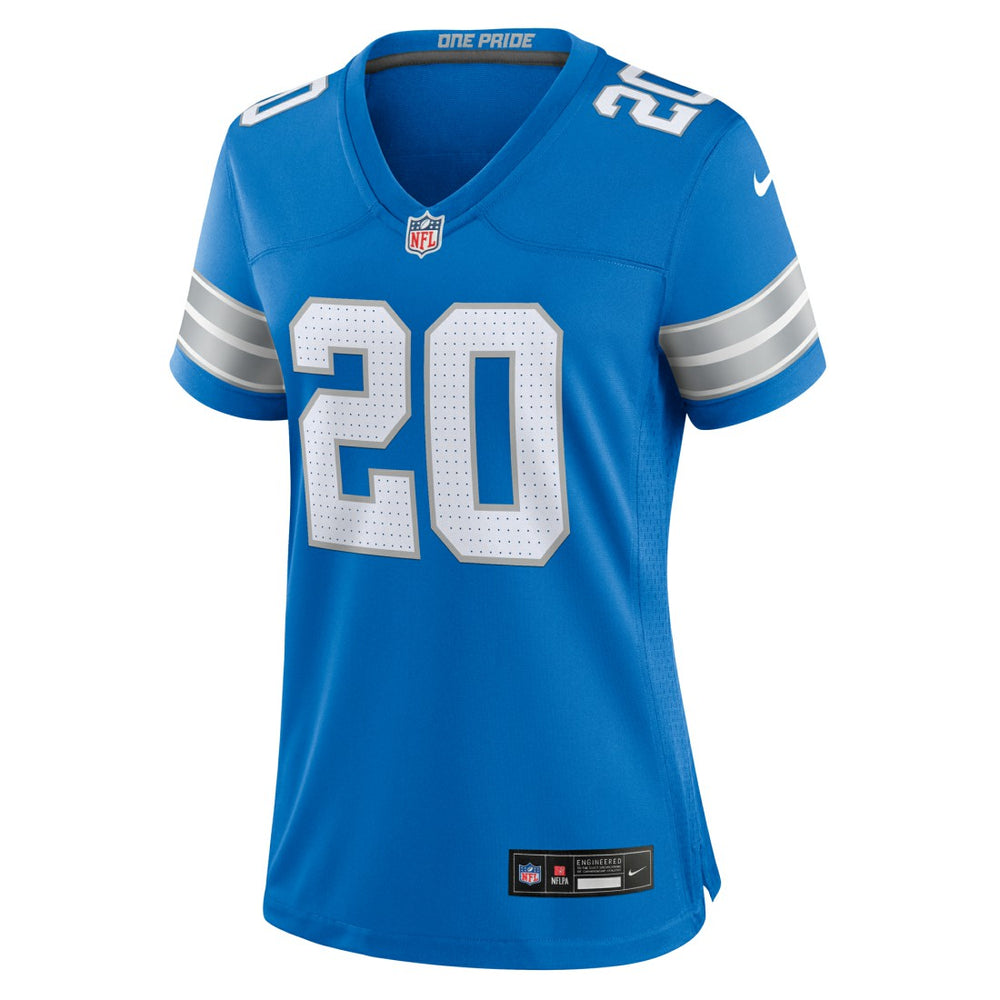 Barry Sanders Detroit Lions Women's Retired Player Game Jersey - Blue Jerseys