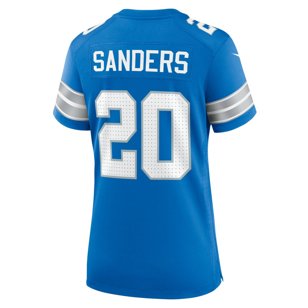 Barry Sanders Detroit Lions Women's Retired Player Game Jersey - Blue Jerseys
