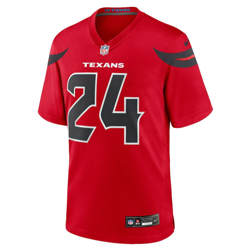 Derek Stingley Jr. Houston Texans Alternate Game Jersey - Red Jerseys