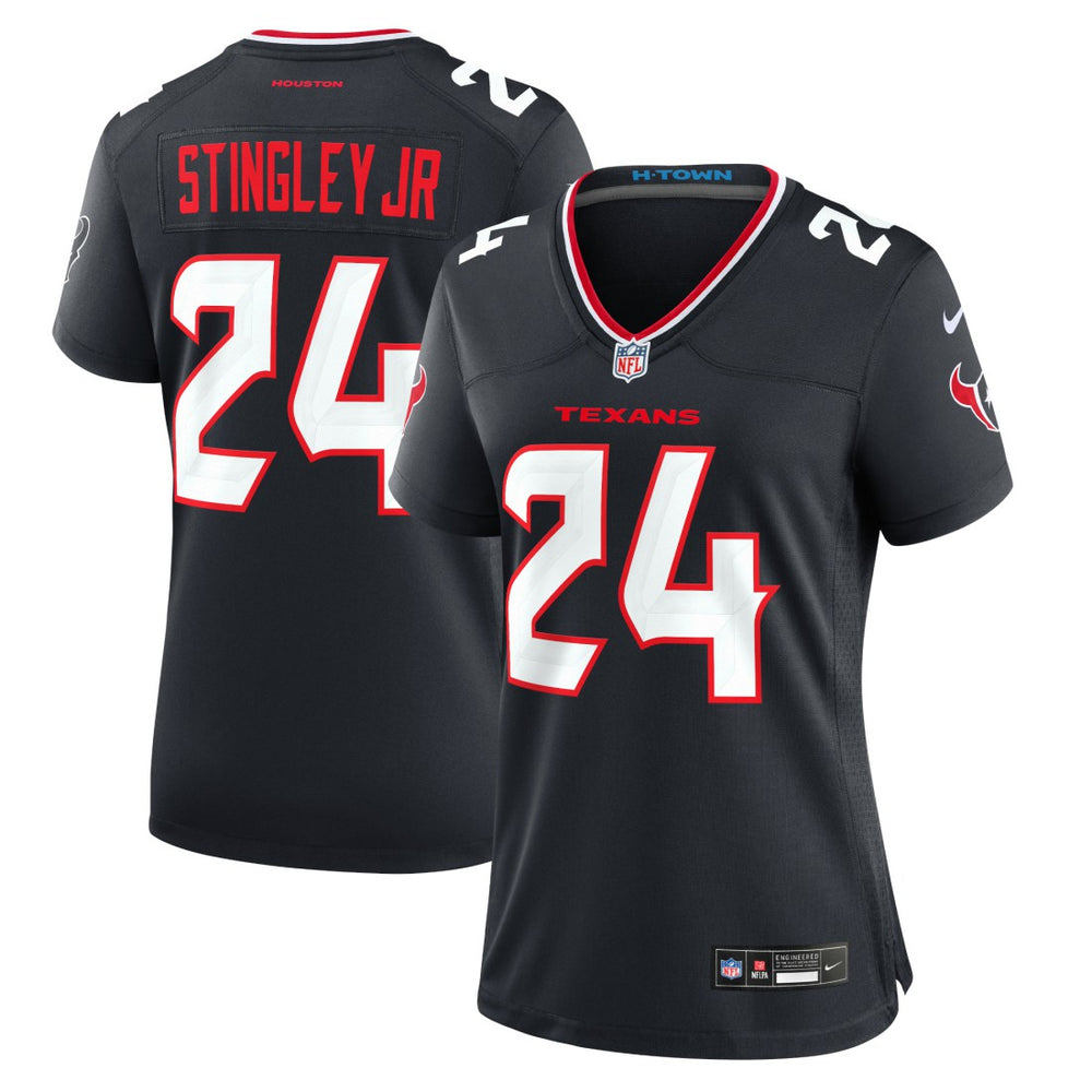 Derek Stingley Jr. Houston Texans Women's Game Jersey - Navy Jerseys