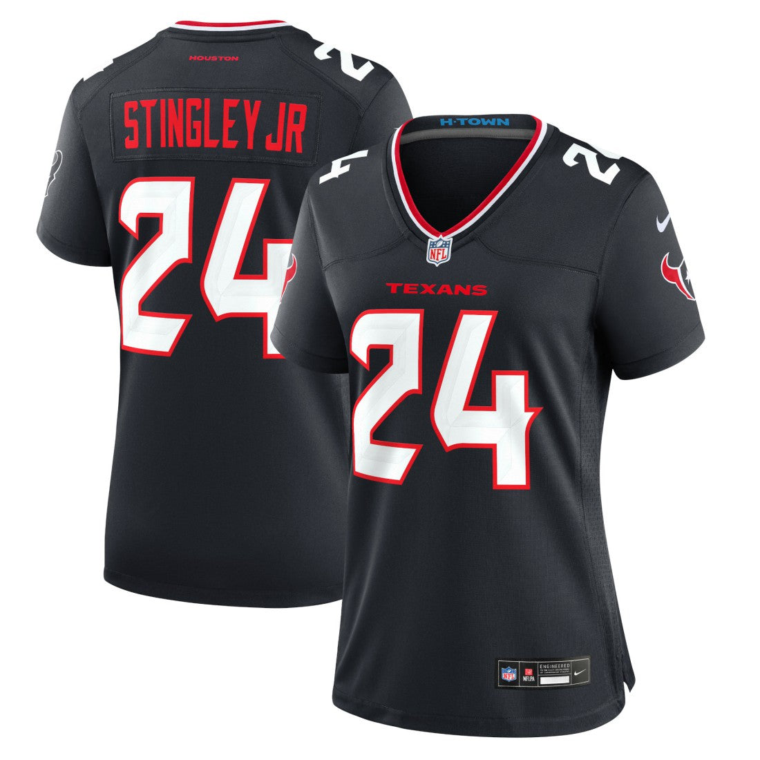 Derek Stingley Jr. Houston Texans Women's Game Jersey - Navy Jerseys