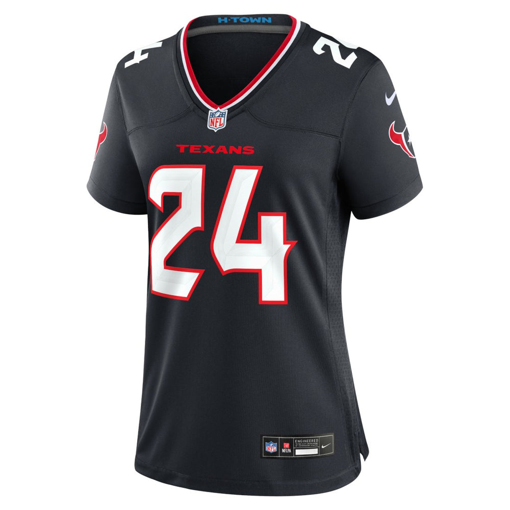 Derek Stingley Jr. Houston Texans Women's Game Jersey - Navy Jerseys
