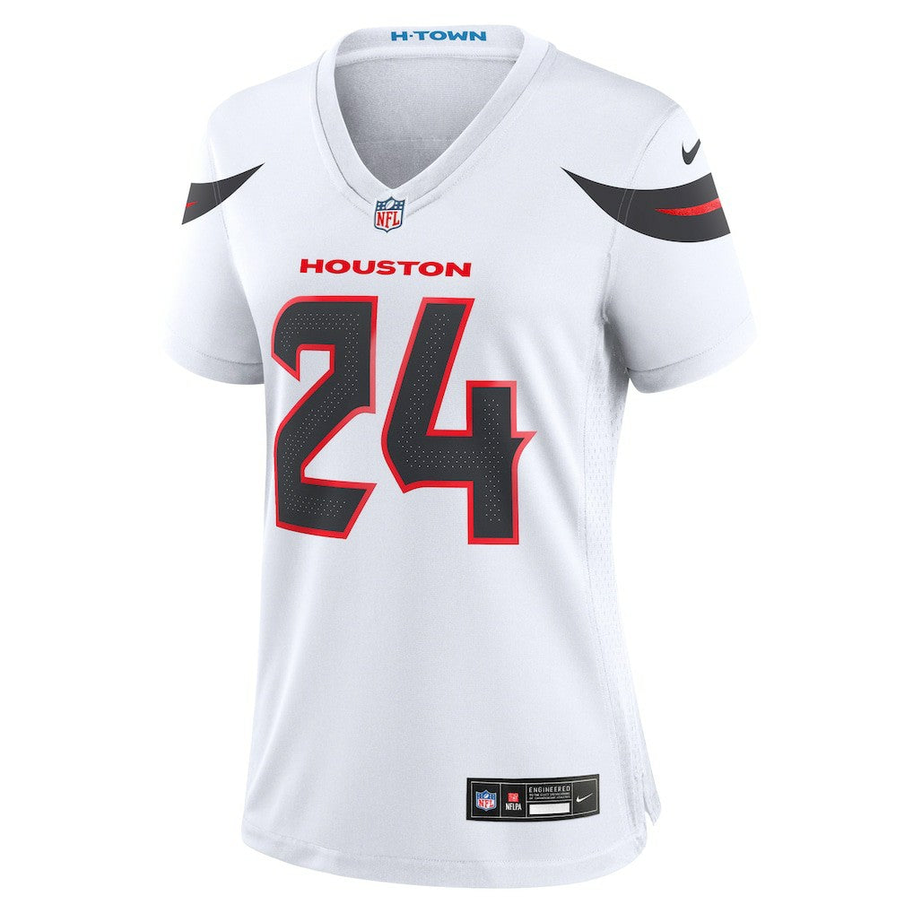 Derek Stingley Jr. Houston Texans Women's Game Jersey - White Jerseys