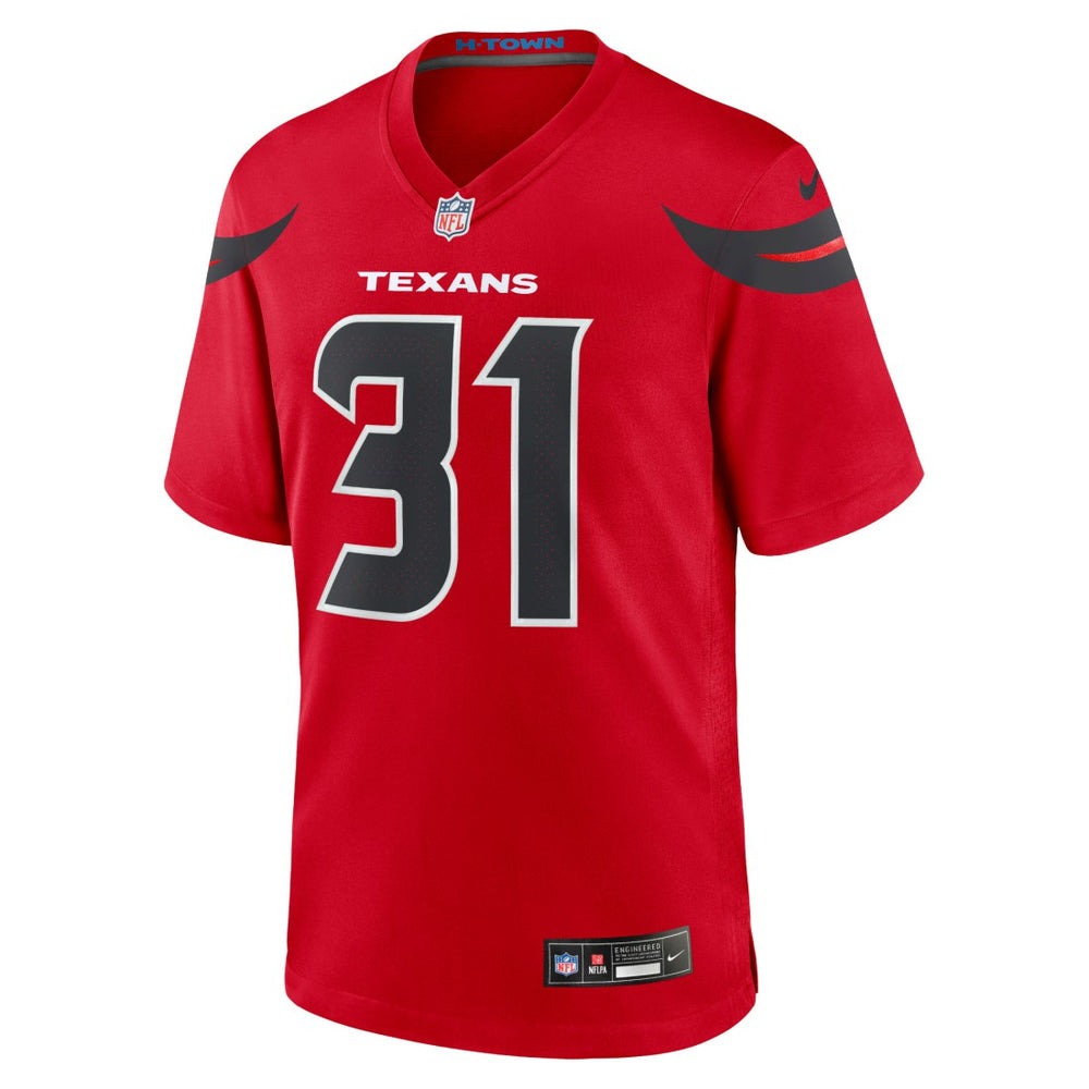 Dameon Pierce Houston Texans Alternate Game Jersey - Red Jerseys
