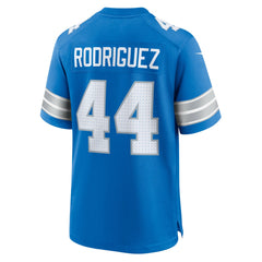 Malcolm Rodriguez Detroit Lions Game Jersey - Blue Jerseys