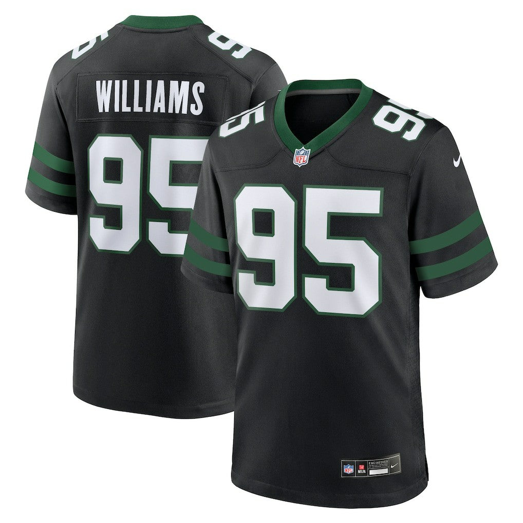 Quinnen Williams New York Jets Alternate Game Jersey - Legacy Black Jerseys