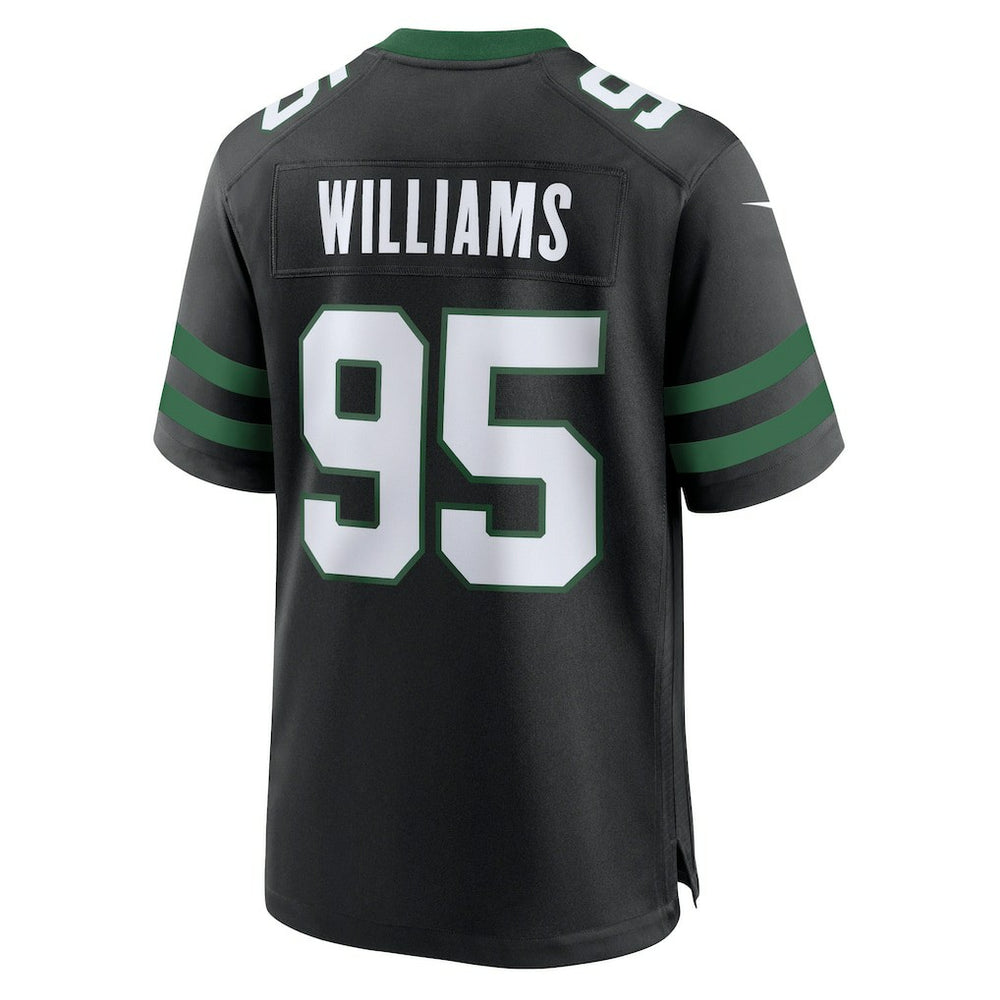Quinnen Williams New York Jets Alternate Game Jersey - Legacy Black Jerseys