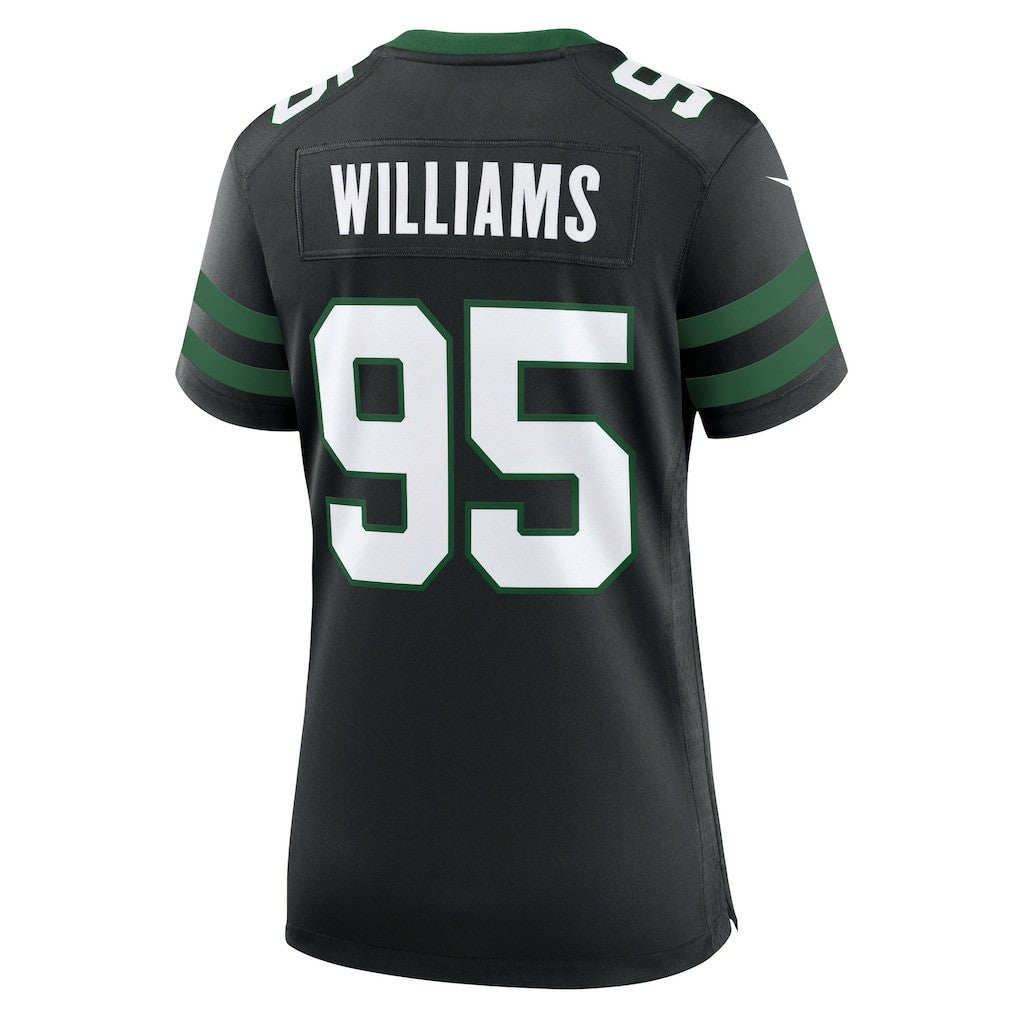 Quinnen Williams New York Jets Women's Alternate Game Jersey - Legacy Black Jerseys