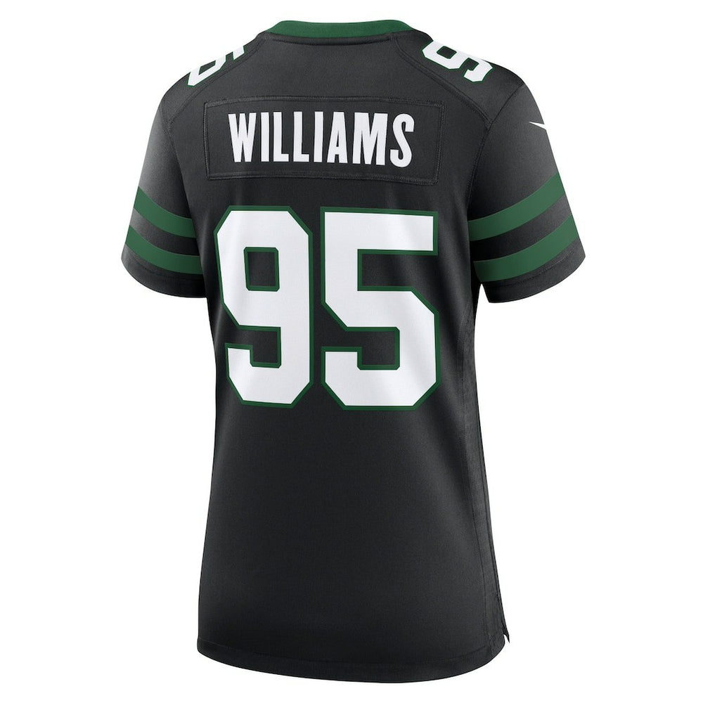 Quinnen Williams New York Jets Women's Alternate Game Jersey - Legacy Black Jerseys