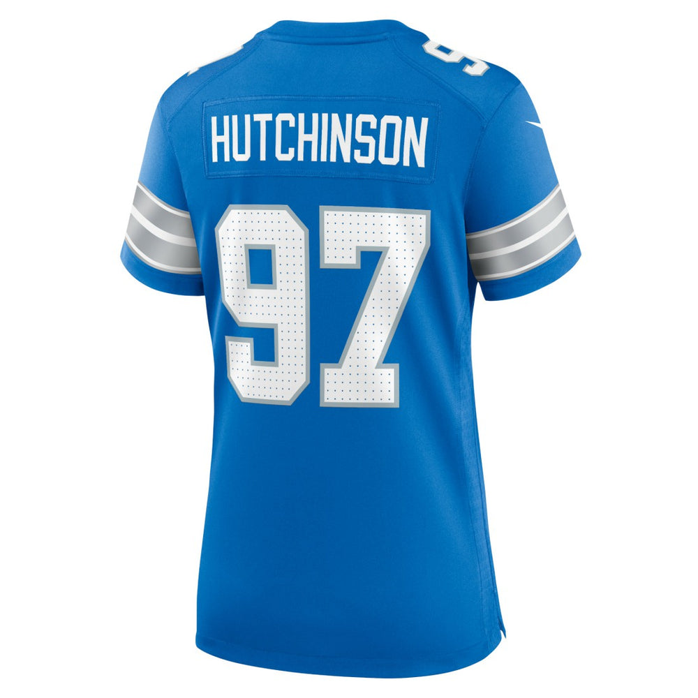 Aidan Hutchinson Detroit Lions Women's Game Jersey - Blue Jerseys
