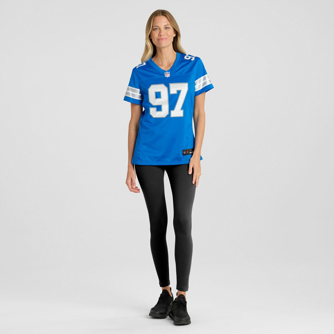 Aidan Hutchinson Detroit Lions Women's Game Jersey - Blue Jerseys