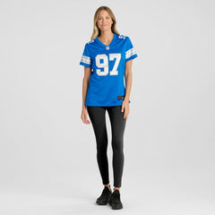 Aidan Hutchinson Detroit Lions Women's Game Jersey - Blue Jerseys