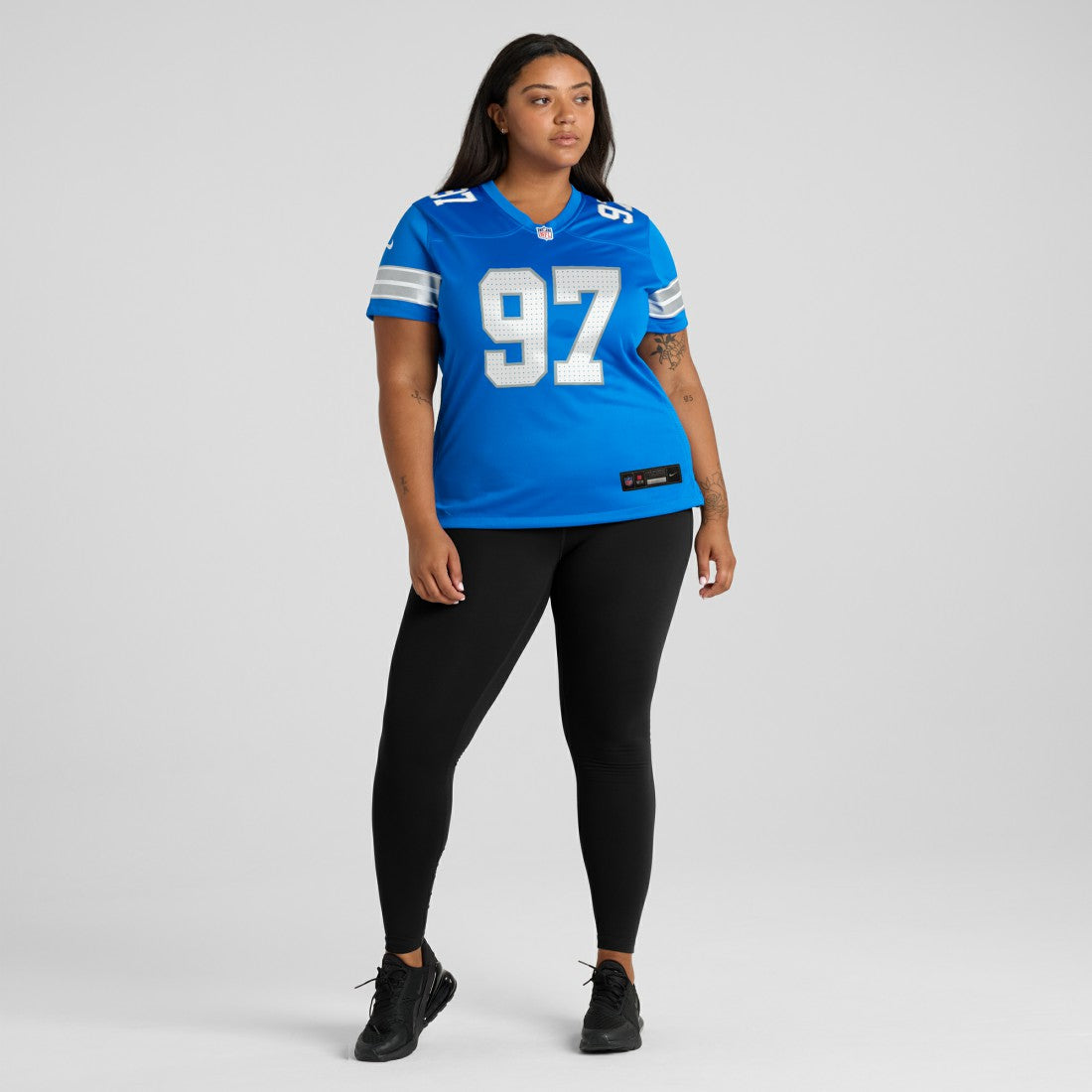 Aidan Hutchinson Detroit Lions Women's Game Jersey - Blue Jerseys