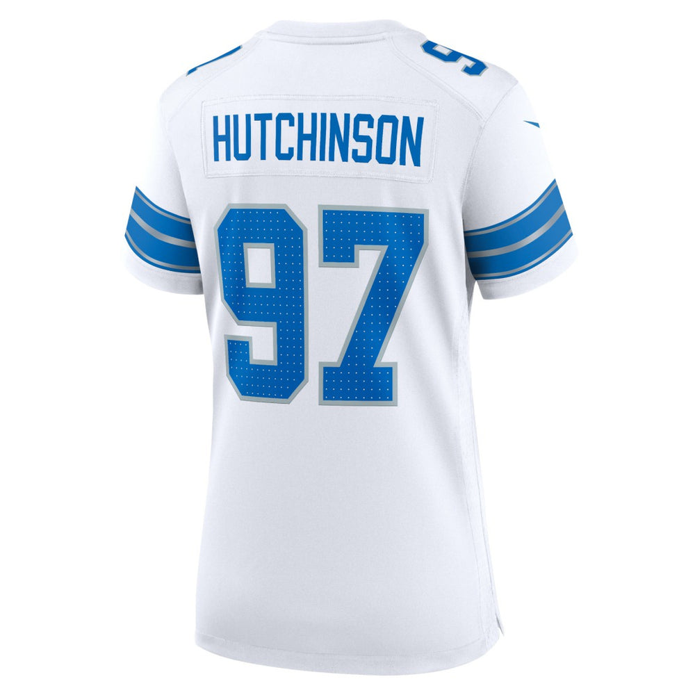 Aidan Hutchinson Detroit Lions Women's Game Jersey - White Jerseys