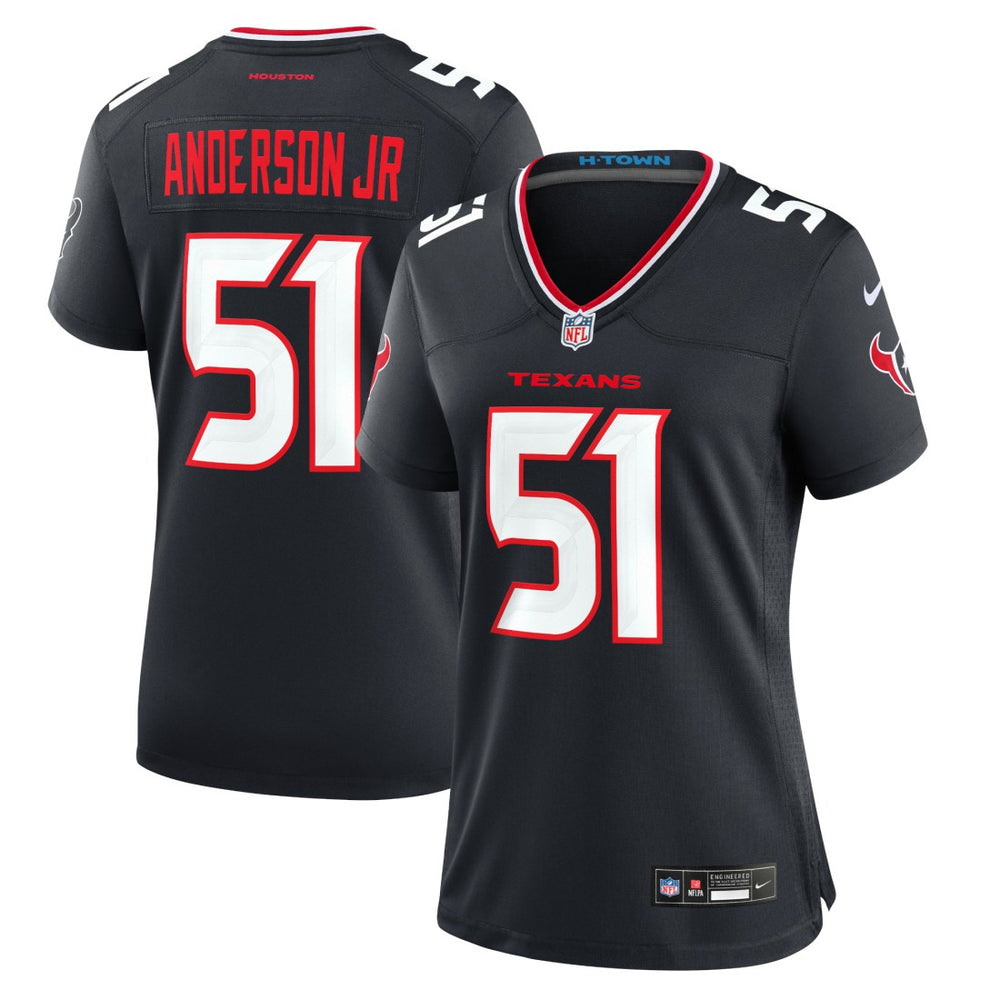 Will Anderson Jr. Houston Texans Women's Game Jersey - Navy Jerseys
