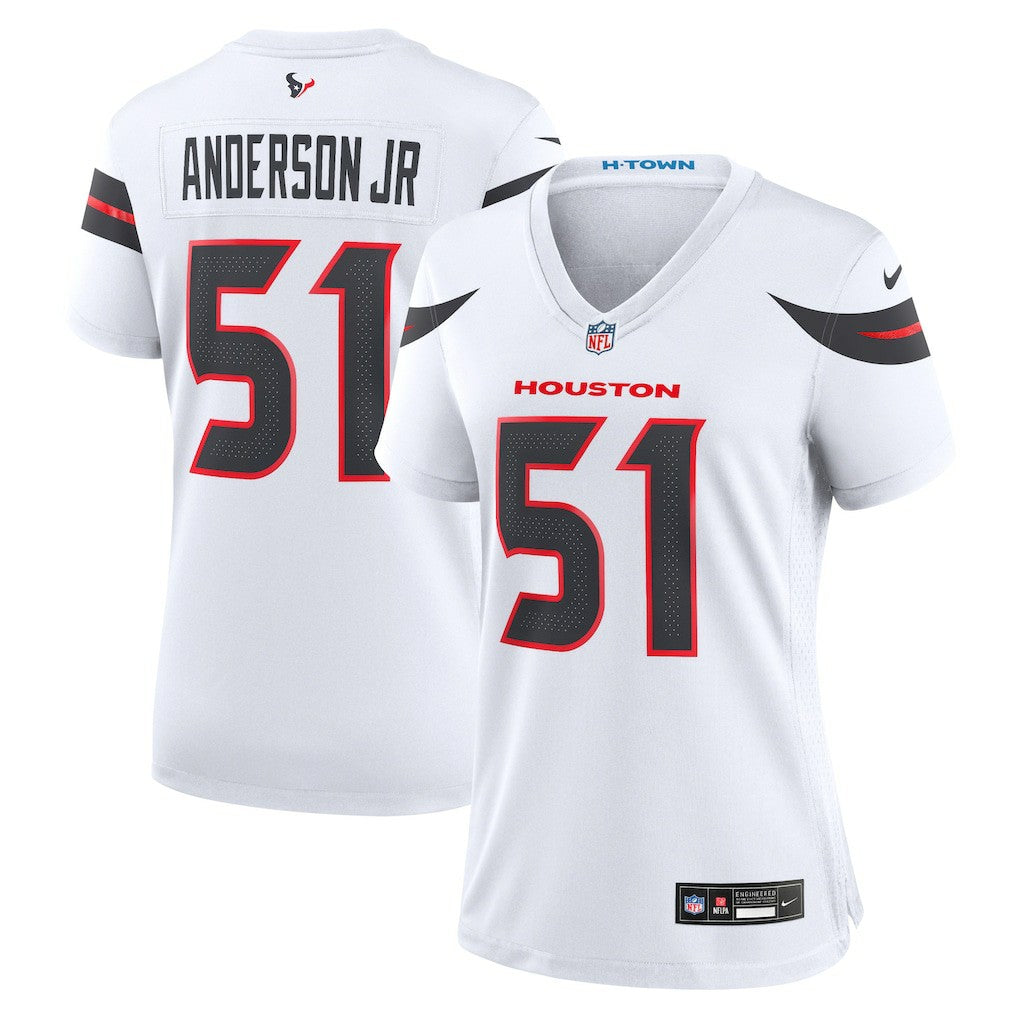 Will Anderson Jr. Houston Texans Women's Game Jersey - White Jerseys