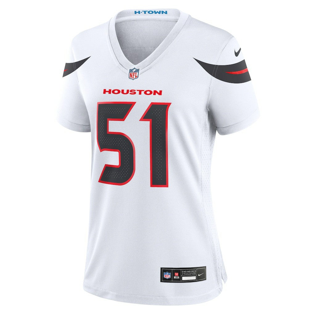 Will Anderson Jr. Houston Texans Women's Game Jersey - White Jerseys