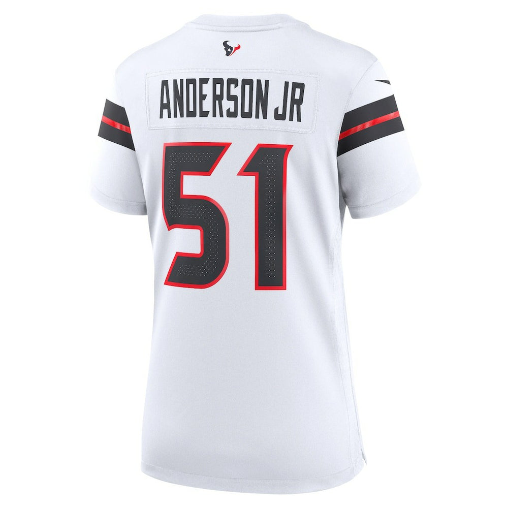 Will Anderson Jr. Houston Texans Women's Game Jersey - White Jerseys