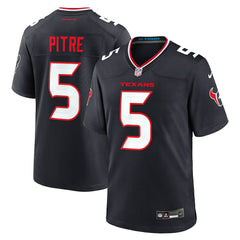 Jalen Pitre Houston Texans Game Jersey - Navy Jerseys