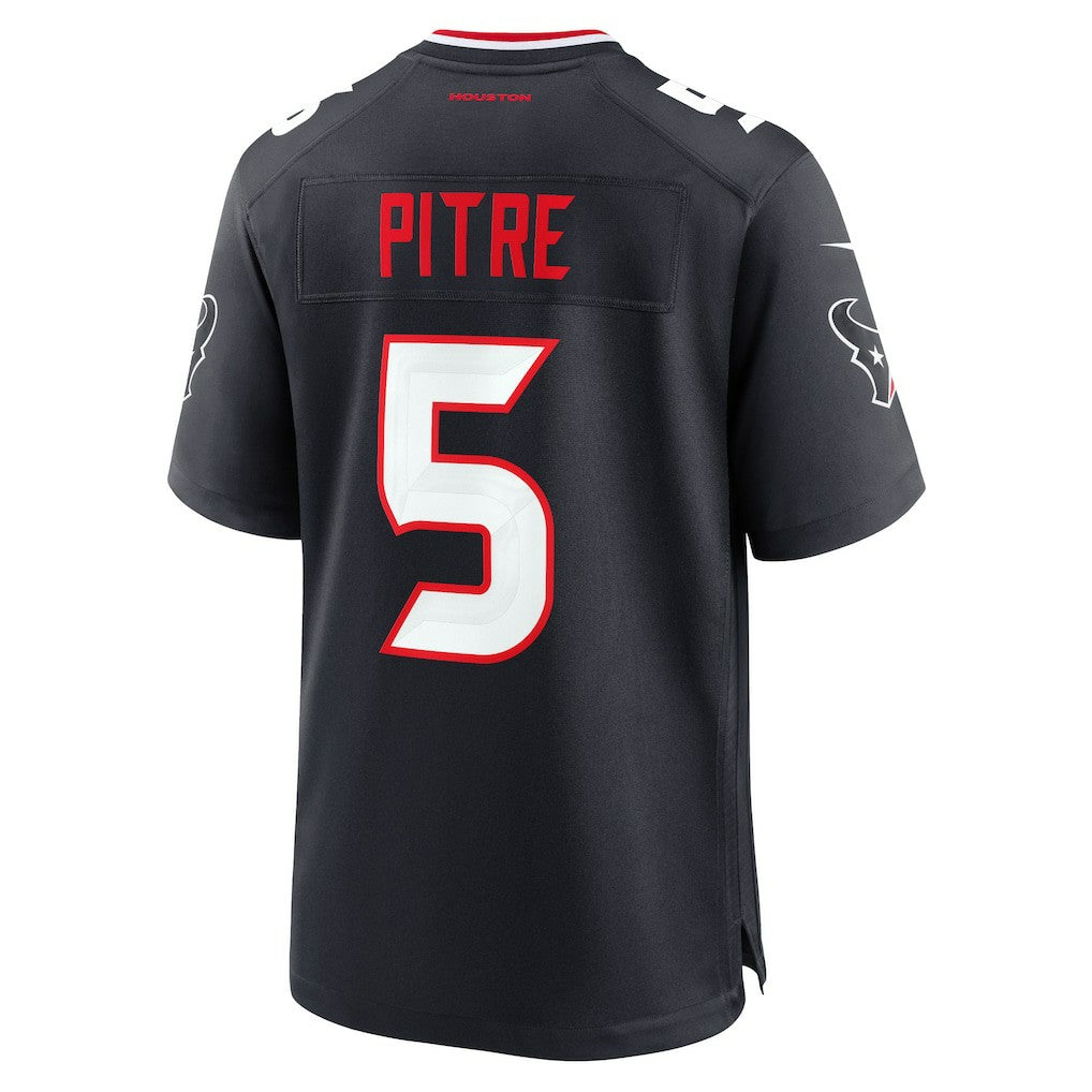 Jalen Pitre Houston Texans Game Jersey - Navy Jerseys