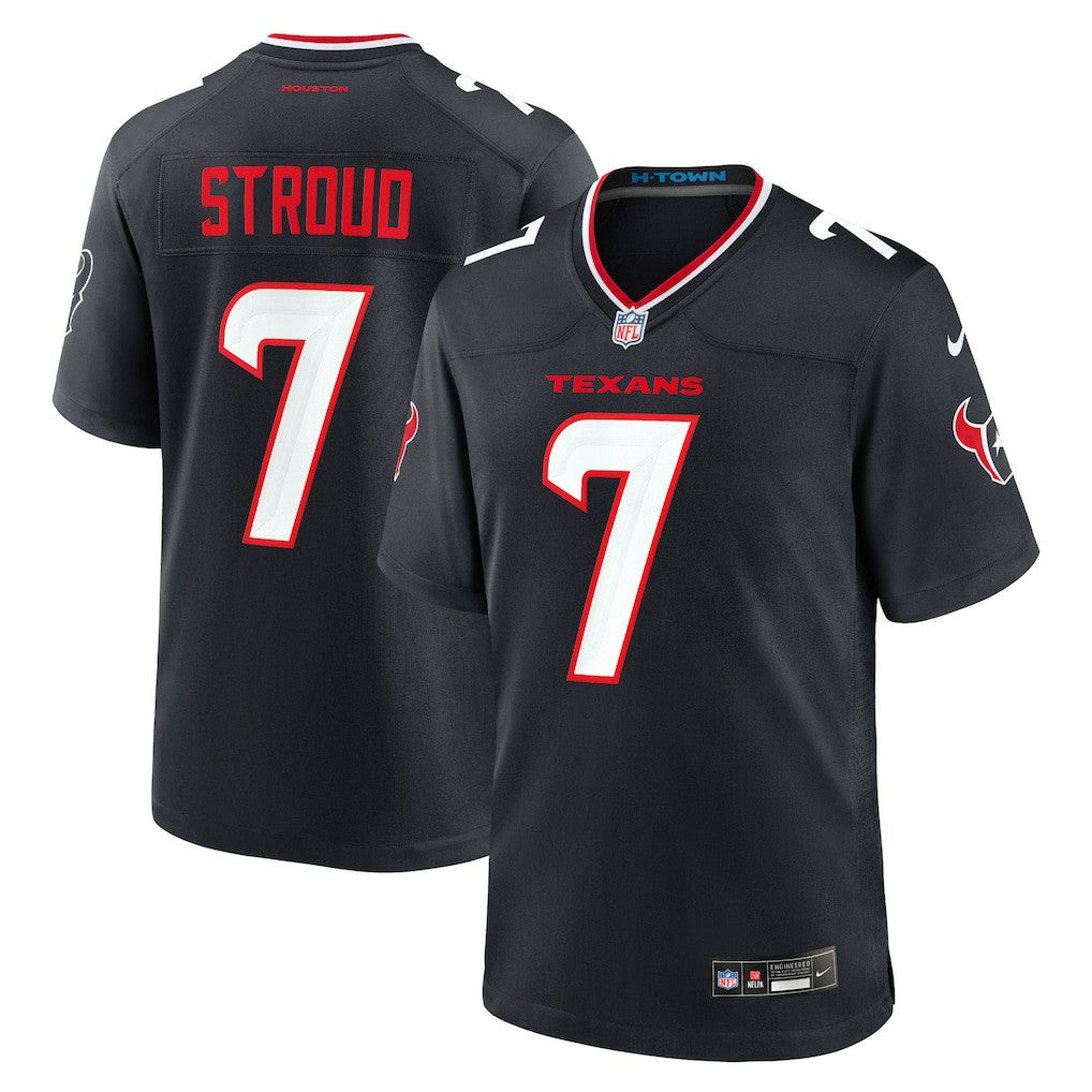 C.J. Stroud Houston Texans Game Jersey - Navy Jerseys