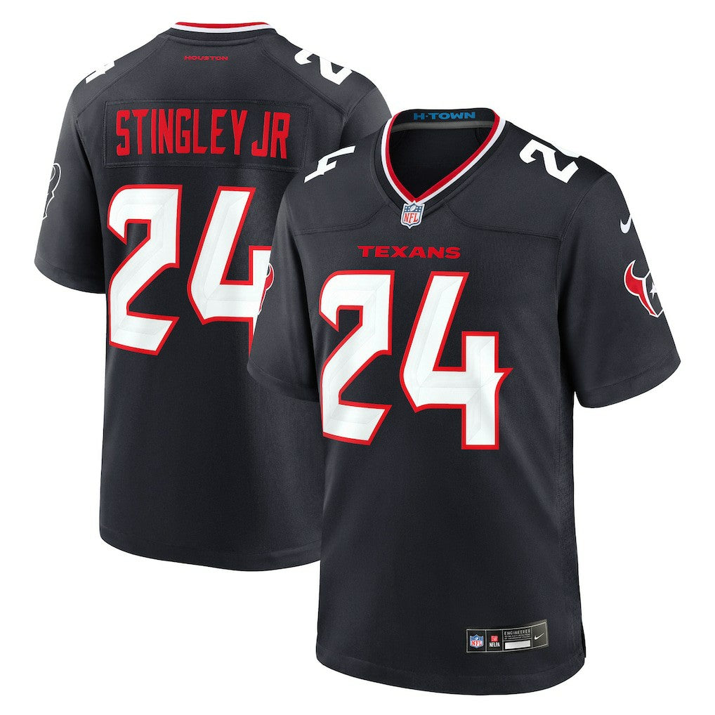 Derek Stingley Jr. Houston Texans Game Jersey - Navy Jerseys