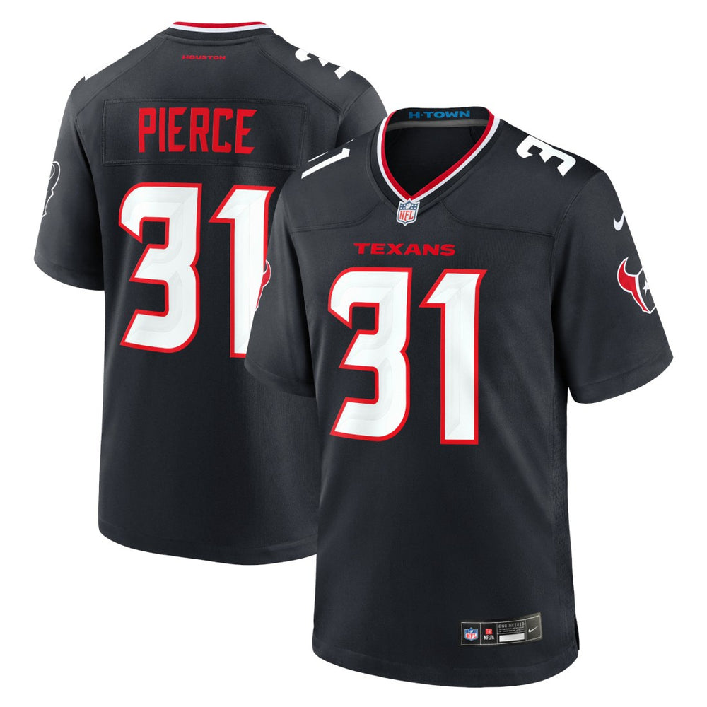 Dameon Pierce Houston Texans Game Jersey - Navy Jerseys