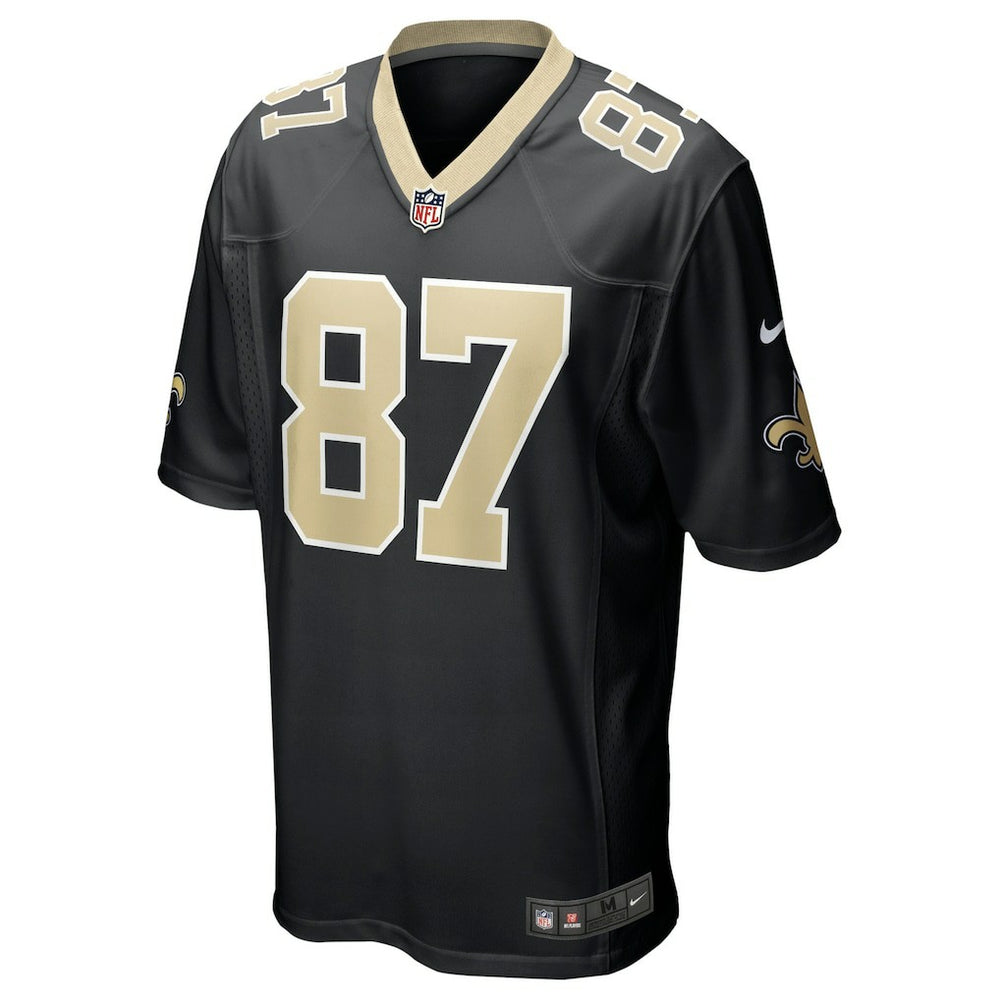 Foster Moreau New Orleans Saints Game Jersey - Black Jerseys