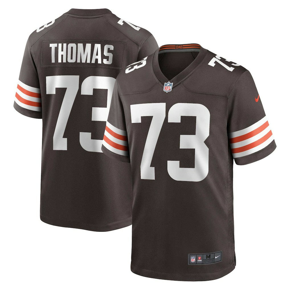 Joe Thomas Cleveland Browns Retired Player Game Jersey - Brown Jerseys