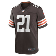 Denzel Ward Cleveland Browns Game Jersey - Brown Jerseys