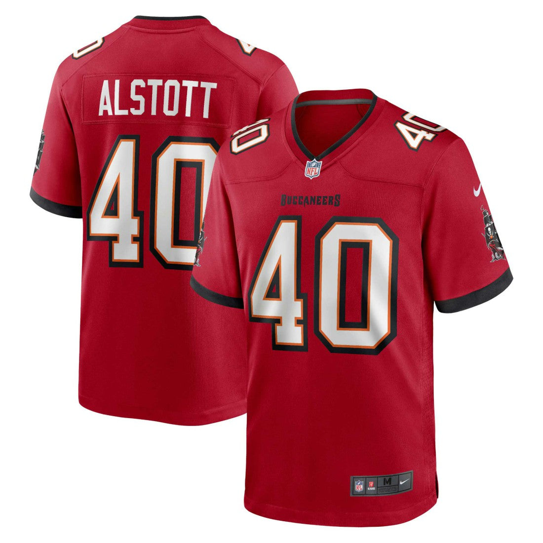 Mike Alstott Tampa Bay Buccaneers Retired Player Game Jersey - Red Jerseys