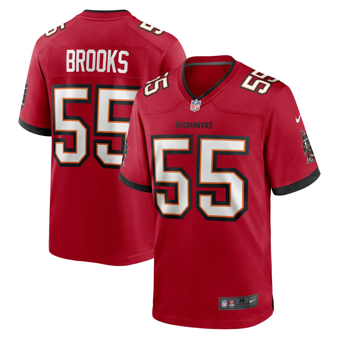 Derrick Brooks Tampa Bay Buccaneers Retired Player Game Jersey - Red Jerseys