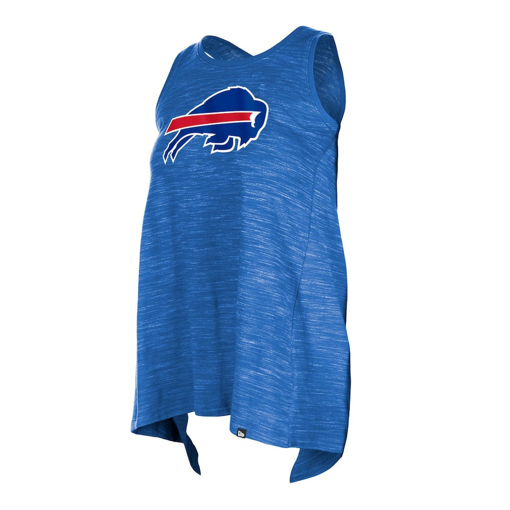 Buffalo Bills New Era Women's Plus Size Space Dye Active Tank Top - Royal Tops