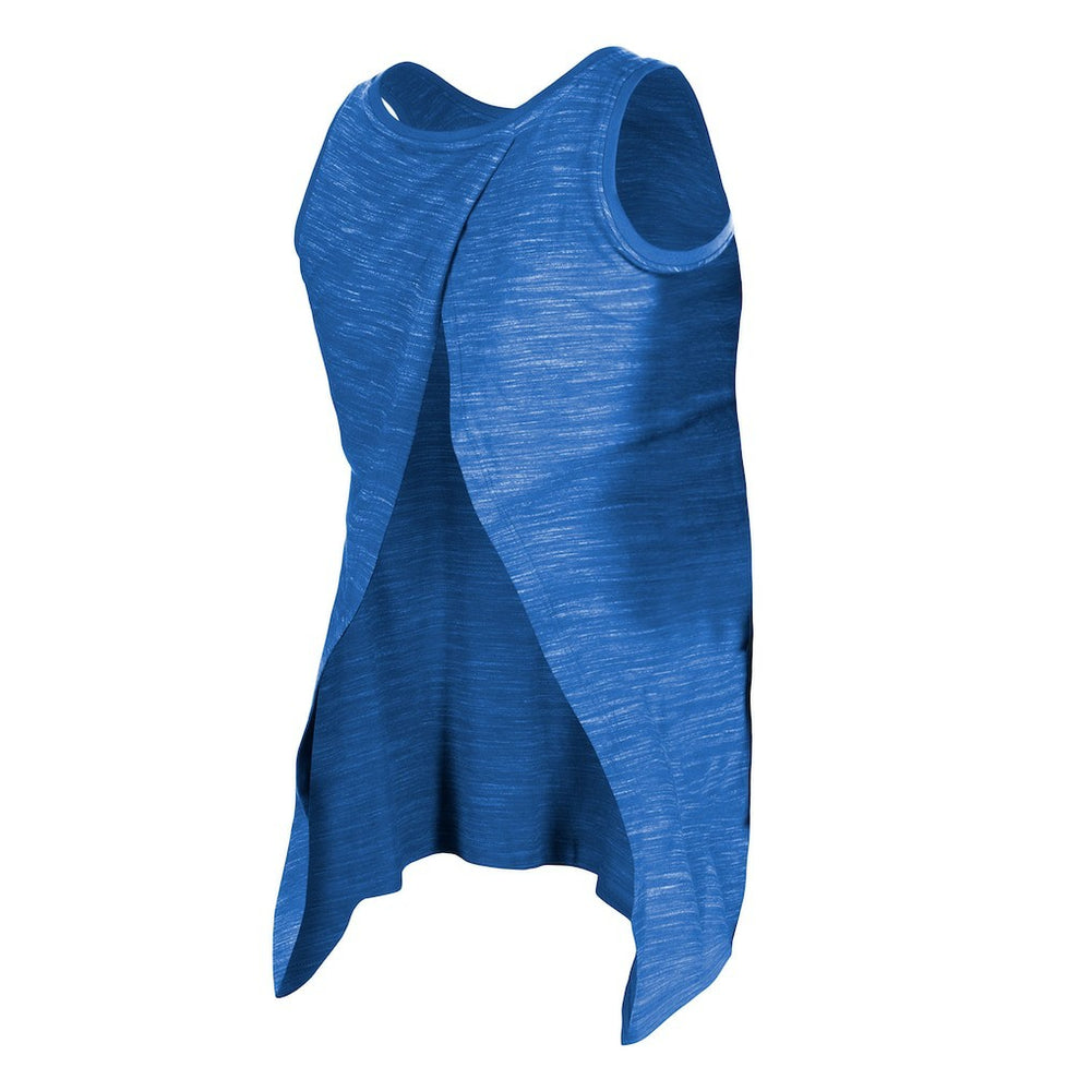 Buffalo Bills New Era Women's Plus Size Space Dye Active Tank Top - Royal Tops