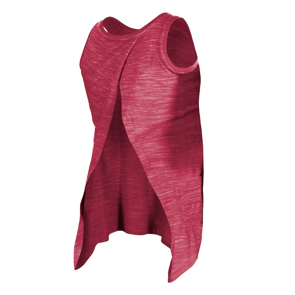 Arizona Cardinals New Era Women's Space Dye Active Tank Top - Cardinal Tops