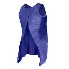 Baltimore Ravens New Era Women's Space Dye Active Tank Top - Purple Tops
