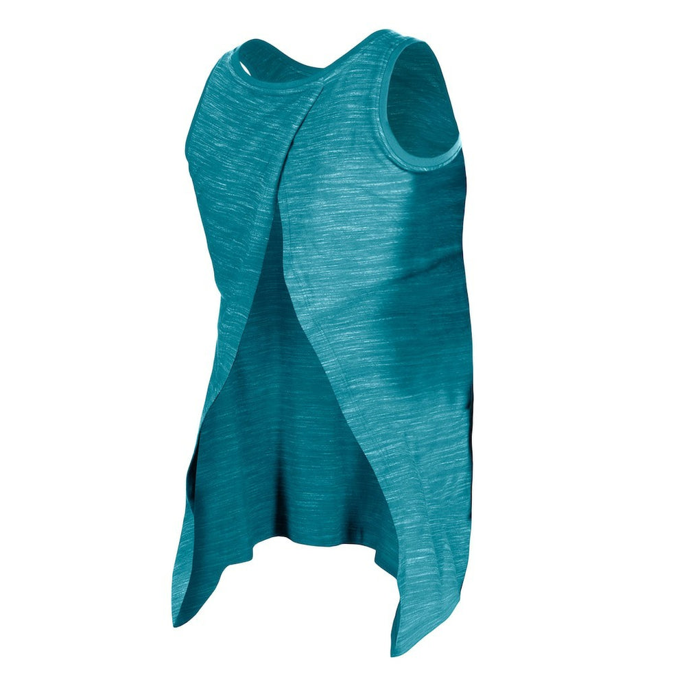 Jacksonville Jaguars New Era Women's Space Dye Active Tank Top - Teal Tops