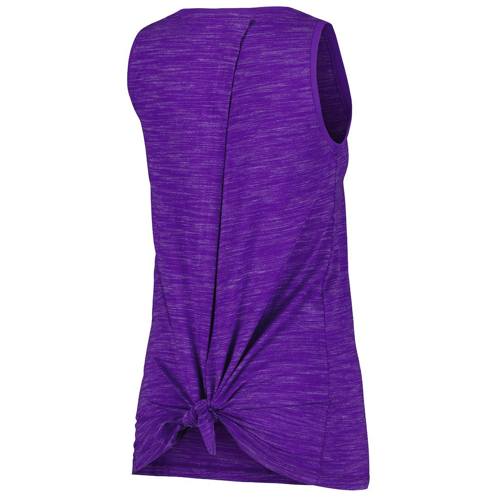 Minnesota Vikings New Era Women's Space Dye Active Tank Top - Purple Tops