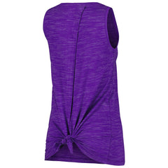 Minnesota Vikings New Era Women's Space Dye Active Tank Top - Purple Tops