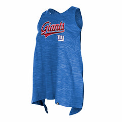 New York Giants New Era Women's Space Dye Active Tank Top - Royal Tops
