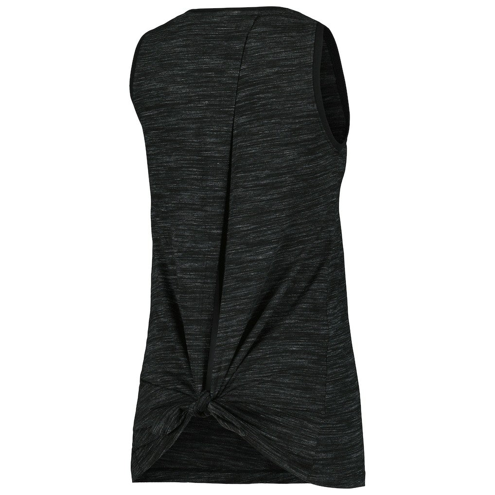 Pittsburgh Steelers New Era Women's Space Dye Active Tank Top - Black Tops