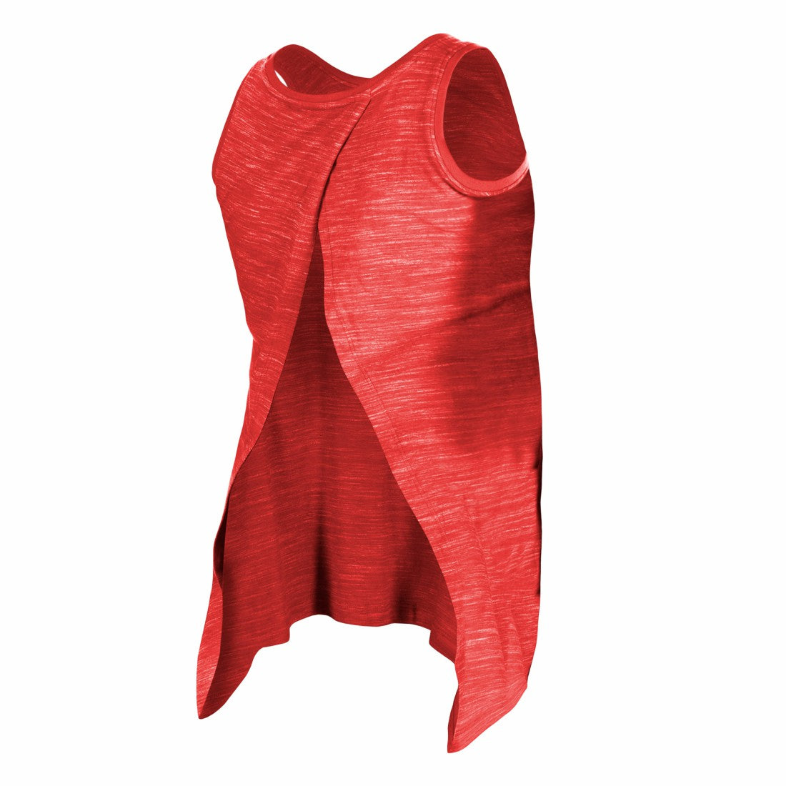 Tampa Bay Buccaneers New Era Women's Space Dye Active Tank Top - Red Tops