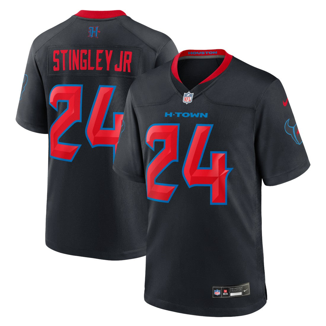 Derek Stingley Jr. Houston Texans 2nd Alternate Game Jersey - Navy Jerseys