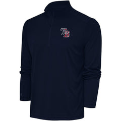 Tampa Bay Rays Antigua Patriotic Tribute Quarter-Zip Pullover Top - Navy Pullover