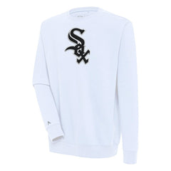 Chicago White Sox Antigua Victory Pullover Sweatshirt - White Pullover