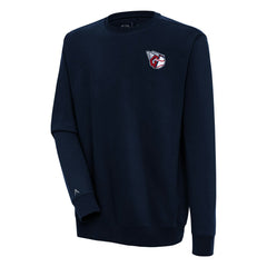Cleveland Guardians Antigua Victory Pullover Sweatshirt - Navy Pullover