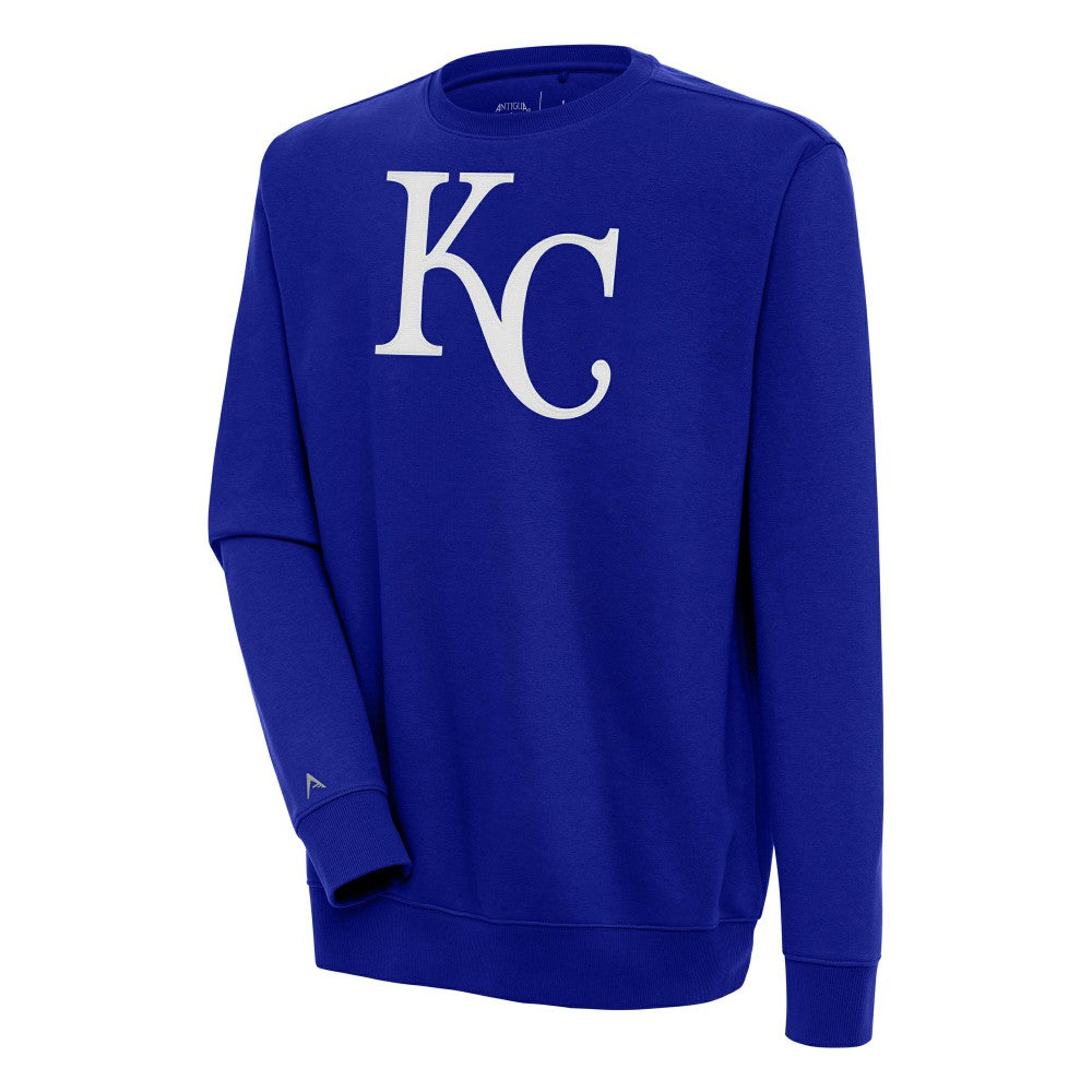 Kansas City Royals Antigua Victory Pullover Sweatshirt - Royal Pullover