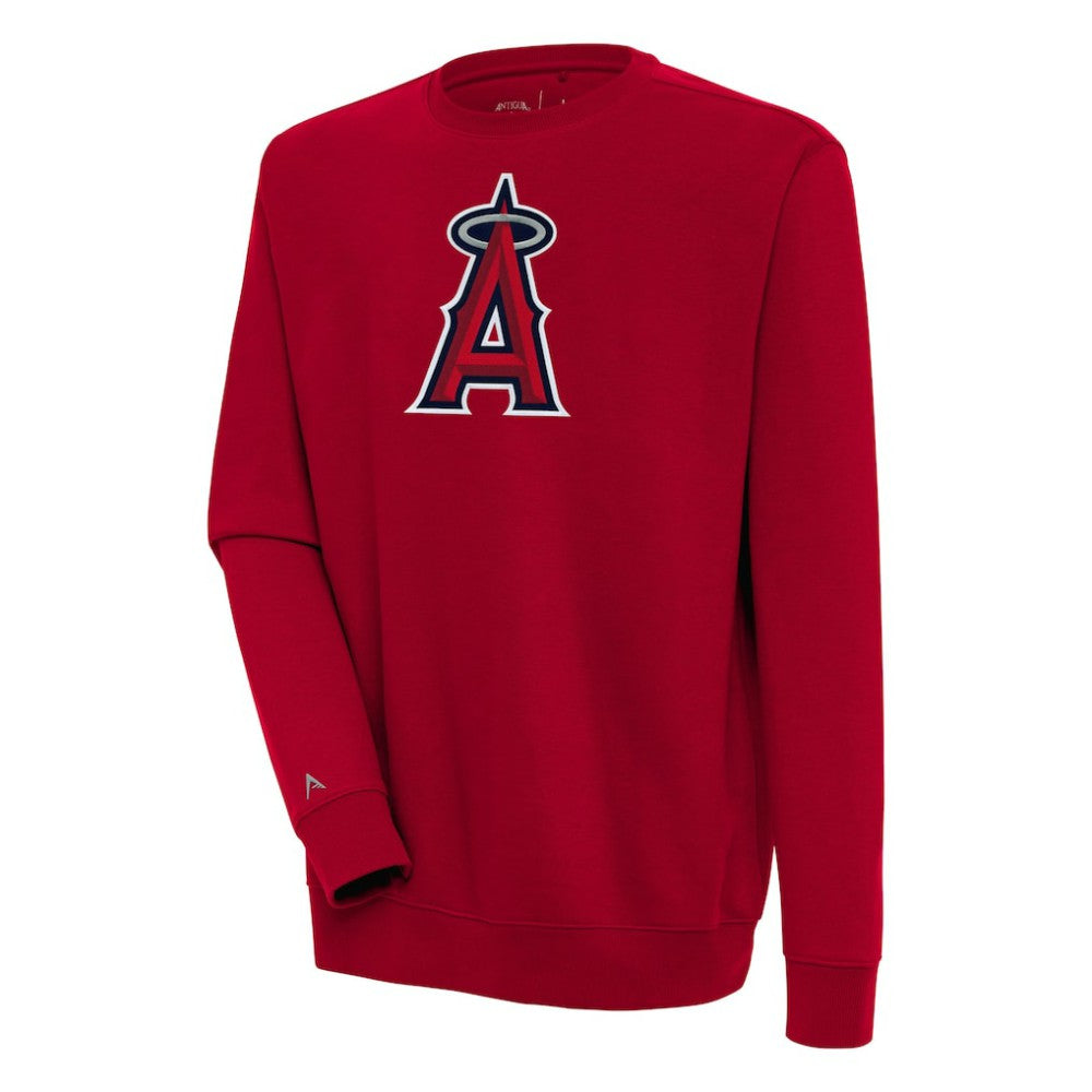 Los Angeles Angels Antigua Victory Pullover Sweatshirt - Red Pullover