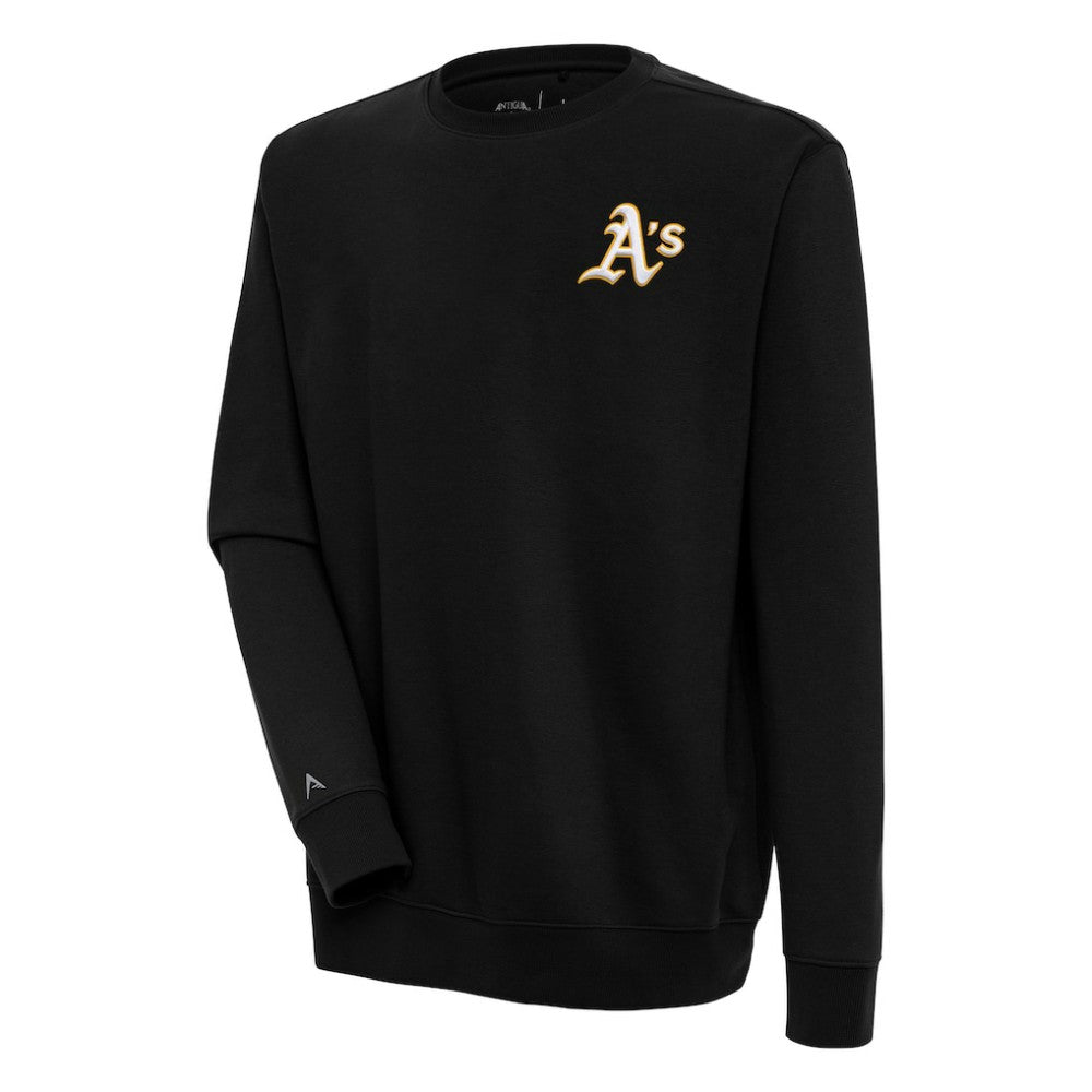 Athletics Antigua Victory Pullover Sweatshirt - Black Pullover